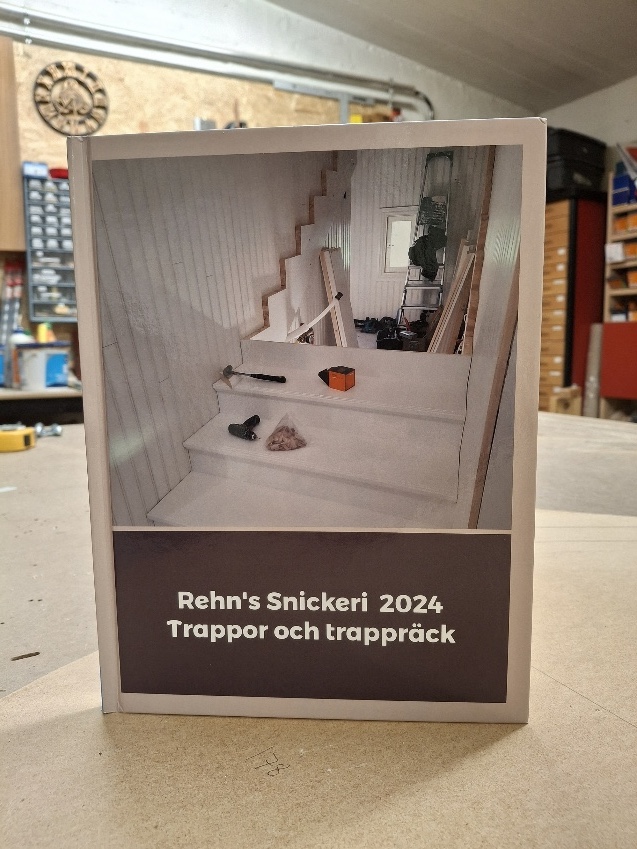 Boken Rehn's Snickeri 2024: Trappor och trappräck